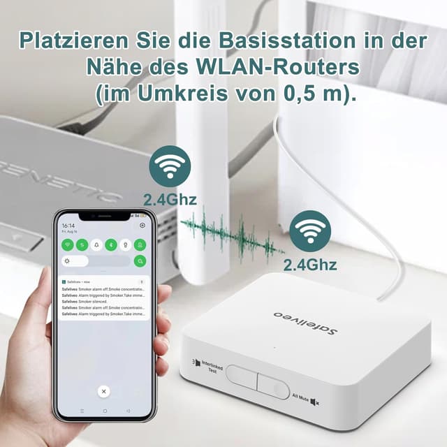 Thumbnail 5 de Safeliveo Rauchmelder 10 Jahre Batterie 5er Set