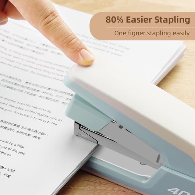 Detalle 2 de Deli Effortless Desktop Stapler 40–50 Sheets