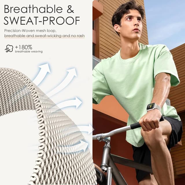 Thumbnail 4 de Original Milanese Loop Band 5.3-7.5 in