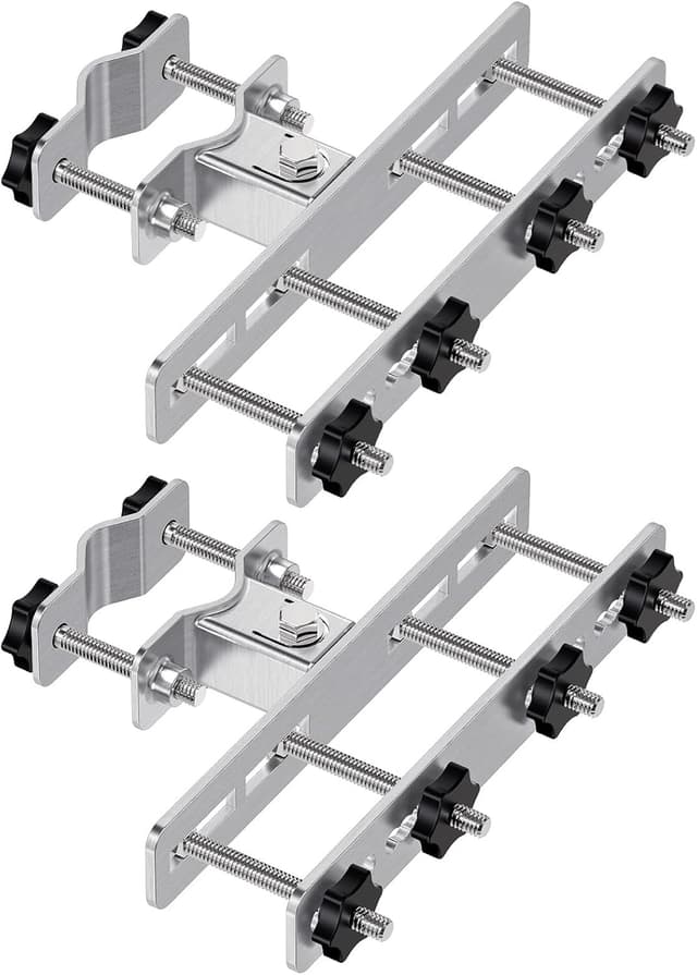 Thumbnail 6 de Lifeswell robuster Sonnenschirmhalter für Balkongeländer mit verstellbarer Stange (2,5–5,1 cm)