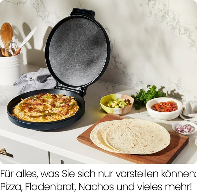 Detalle 2 de Chefman Pizzaofen 220 °C für 30 cm Platten