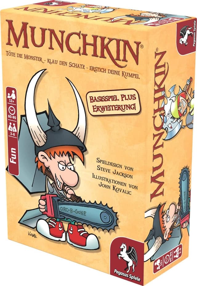 Thumbnail 1 de Pegasus Spiele Munchkin 3–6 Spieler 🎲