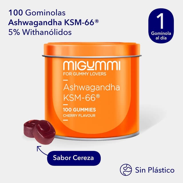 Thumbnail 1 de U MIGUMMI Ashwagandha Gominolas 100 unidades 🍬