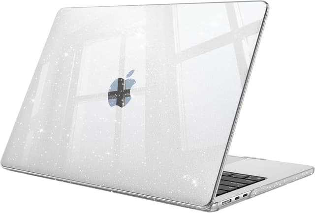 Imagen de Fintie Hülle MacBook Air 13.6 Zoll Transparent Glitzer en OfertitasTOP