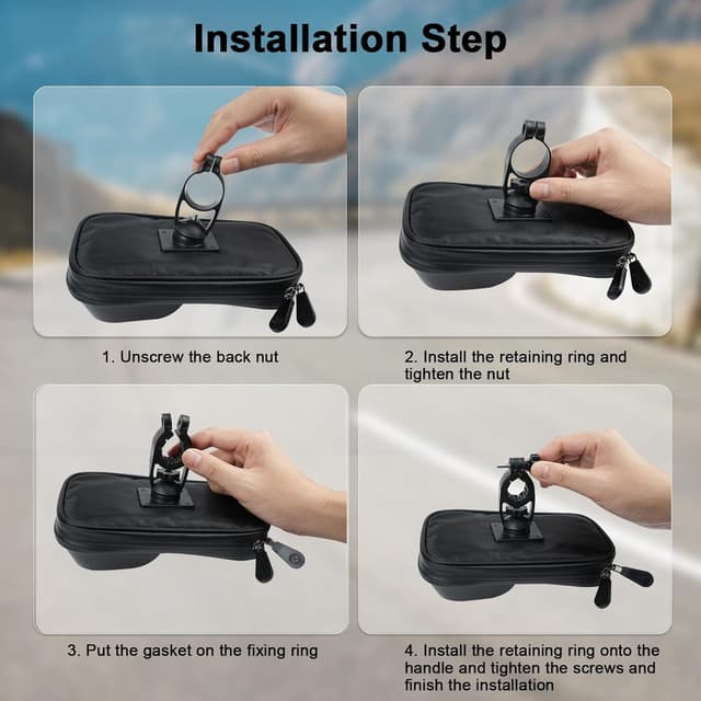 Thumbnail 3 de flintronic Bolsa Bici con Soporte Teléfono 6,4