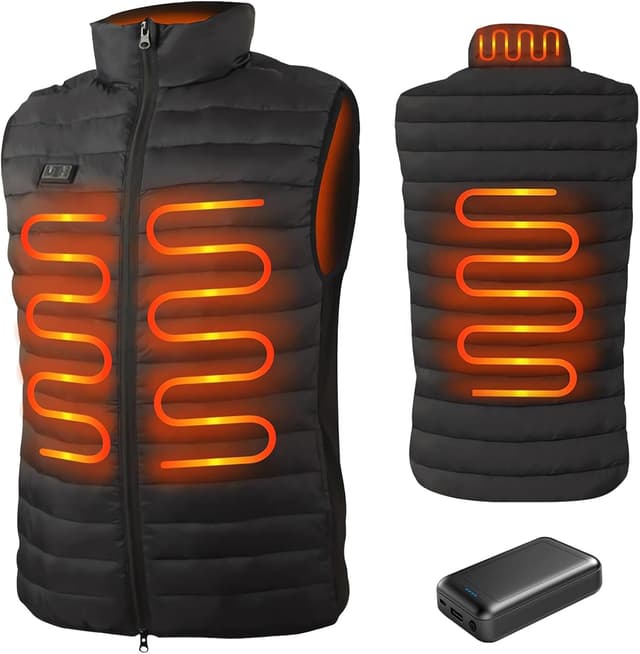 Imagen de seenlast Heated Gilet 10,000 mAh power bank heated vest en OfertitasTOP