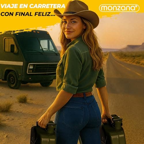 Thumbnail 7 de Bidón de Gasolina Metálico Monzana 5L Verde⛽