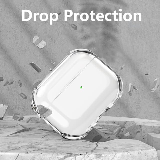 Thumbnail 4 de Teyomi Funda transparente para AirPods Pro 3