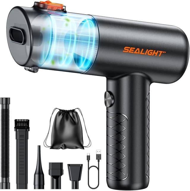 Imagen de SEALIGHT Aspirabriciole 32000Pa mini aspirapolvere en OfertitasTOP