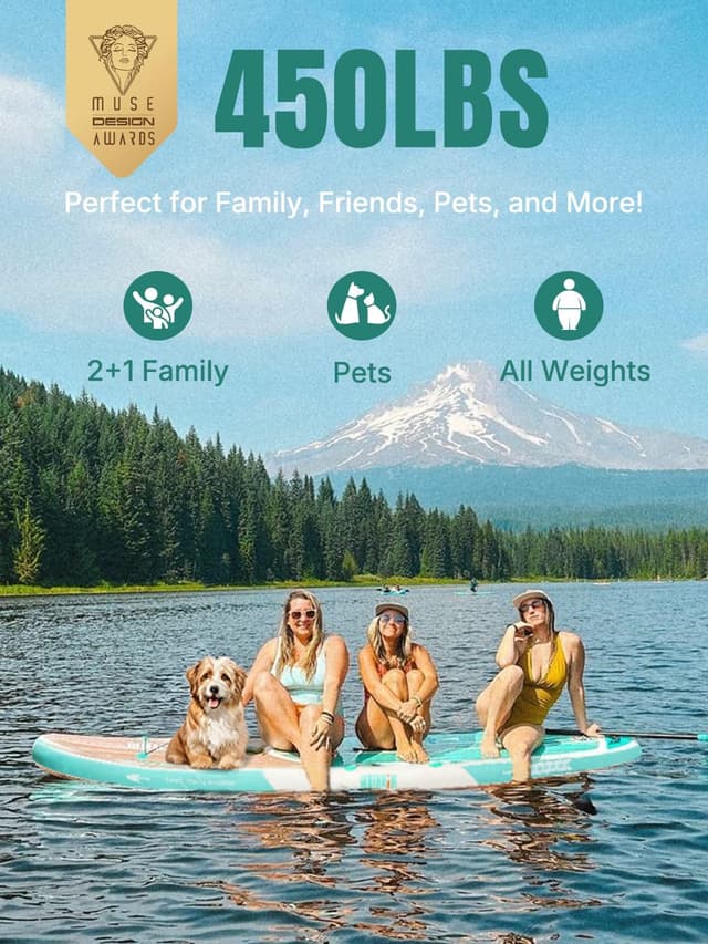 Thumbnail 1 de niphean 10’6" Inflatable SUP Board