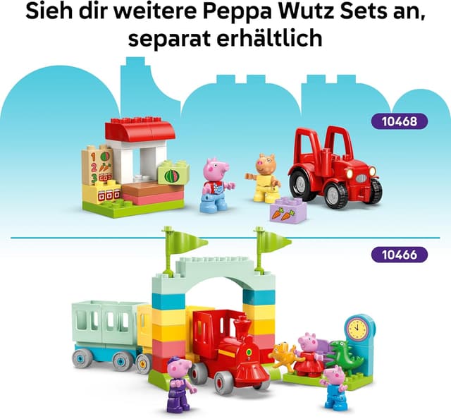 Thumbnail 6 de LEGO DUPLO Peppa Wutz Familienhaus Lernspielzeug