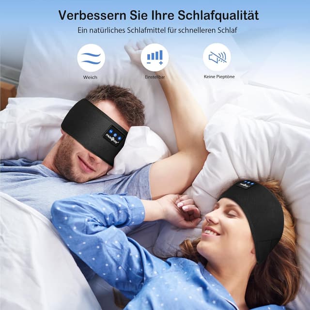 Thumbnail 4 de MUSICOZY Schlafkopfhörer Stirnband Bluetooth für Seitenschläfer