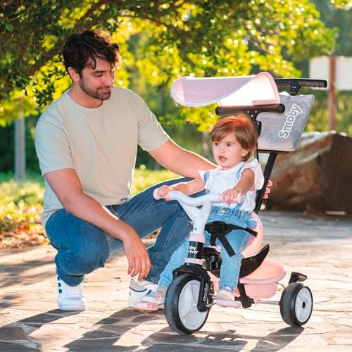 Thumbnail 3 de Smoby Triciclo Baby Driver Confort 3 en 1 rosa