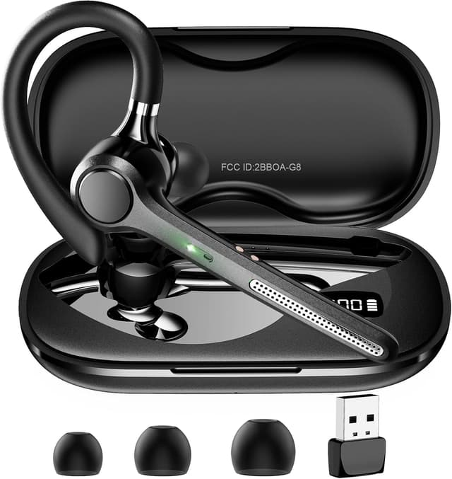Detalle de Ngsod V5.4 Bluetooth Headset 50H Talk Time
