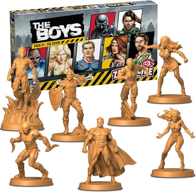 Detalle 2 de CMON Zombicide The Boys Pack The Seven