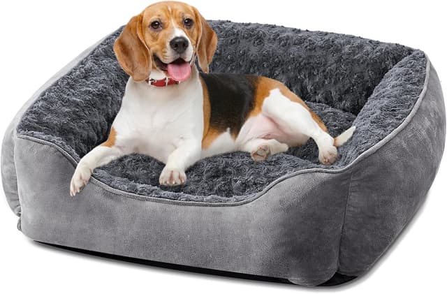 Detalle de JOEJOY Dog Bed Medium washable anti-anxiety mattress