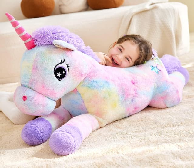 Thumbnail 6 de Giant Unicorn plush toy 110cm
