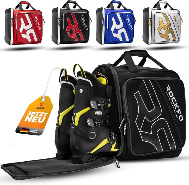 Detalle de ROCKRO Skischuhtasche 49L mit Helmfach