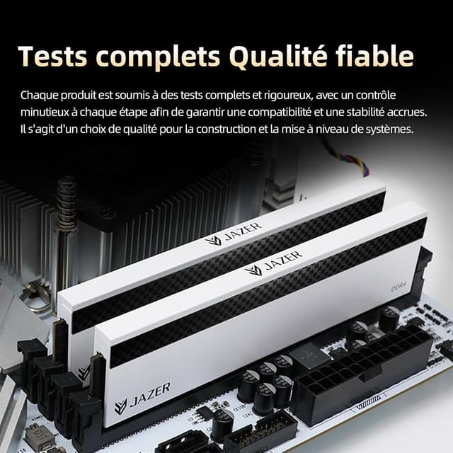 Detalle de Mémoire RAM JAZER DDR4 32 Go 3200 MHz