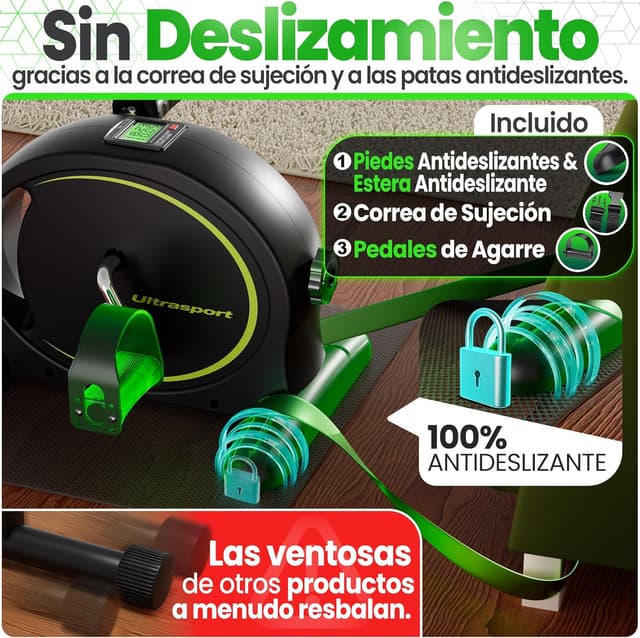 Thumbnail 1 de Ultrasport Pedales estáticos 2 en 1 para casa