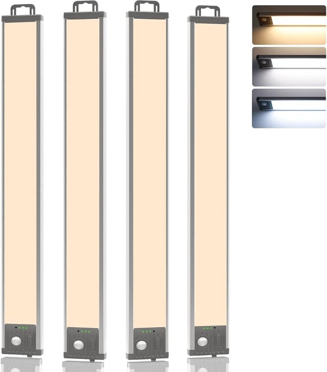 Imagen de GOODEA Unterschrankbeleuchtung 44,5 cm 4er Set en OfertitasTOP