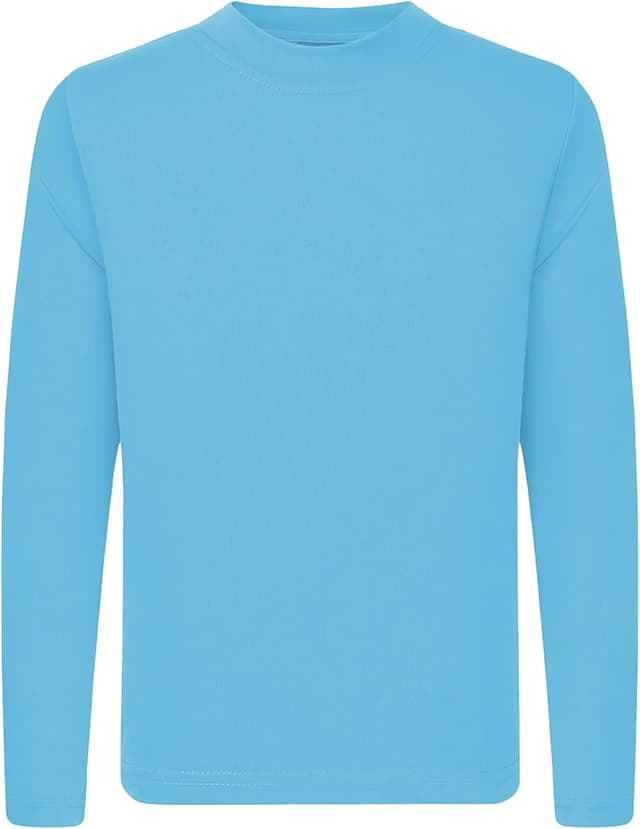 Detalle de Kids UPF 50+ Dry Fit Neon Long Sleeve Rash Guard T-Shirt (3T–Youth) — QBK