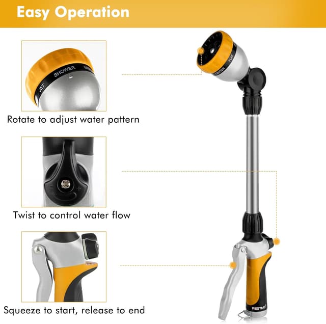 Thumbnail 3 de RESTMO 48cm Watering Lance with 7 Sprays