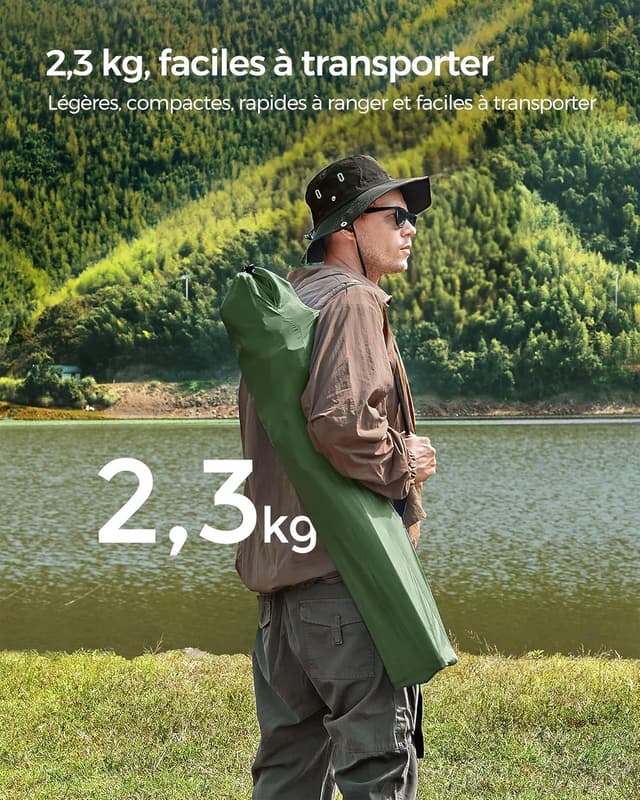 Thumbnail 3 de SONGMICS Chaise Pliante Camping GCB001C01