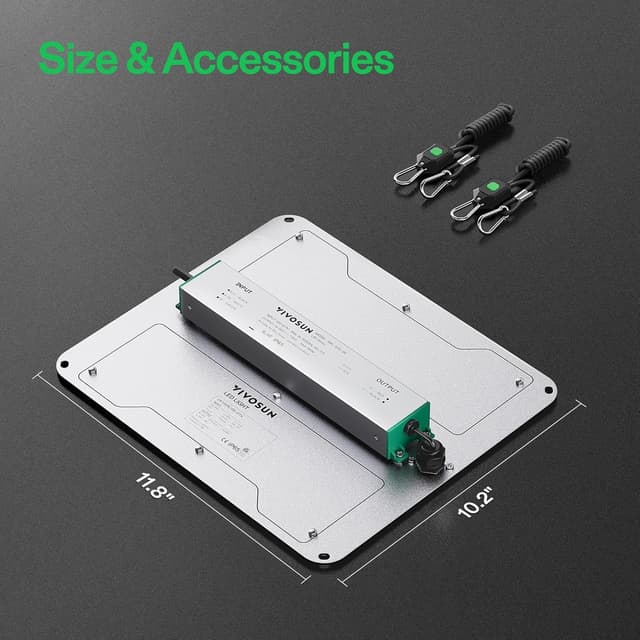 Thumbnail 5 de VIVOSUN VS1000E lampe LED culture 100W đ±