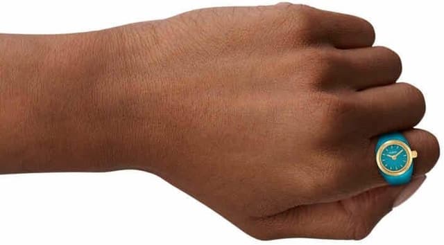 Detalle 2 de Fossil Montre Ring Femmes Quartz Bleu