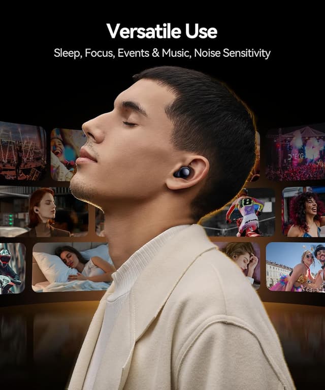 Thumbnail 4 de TOAPEX Silicone Ear Plugs for Sleeping