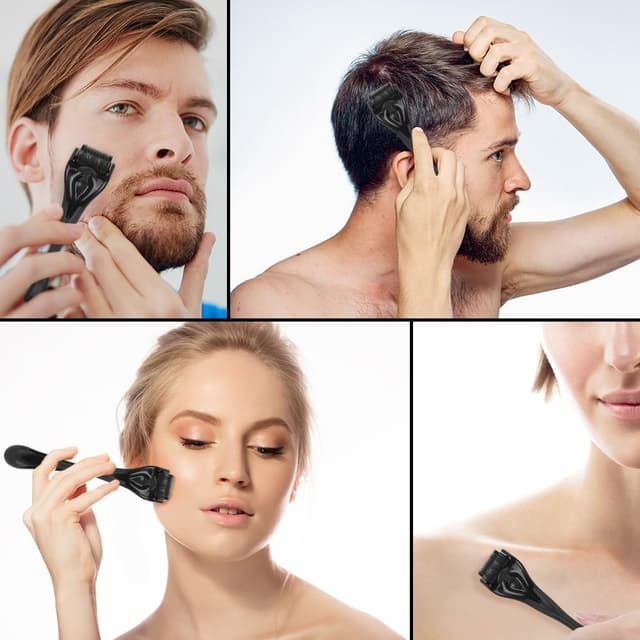 Thumbnail 6 de LOPHE Derma Roller 2,5 mm (rouleau à micro-aiguilles) pour visage, corps et yeux