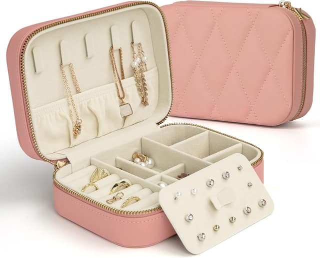Imagen de KAMIER Medium Jewellery Box for Travel en OfertitasTOP