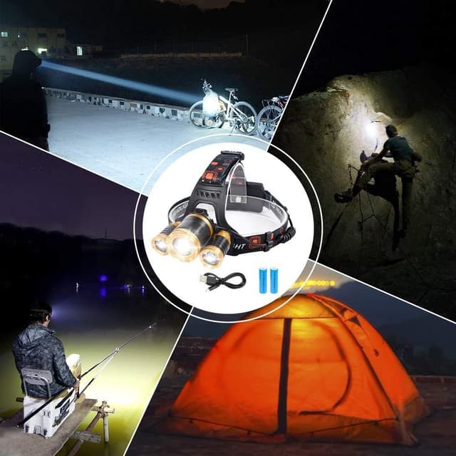 Thumbnail 3 de flintronic Lampe Frontale LED 1500 Lumen