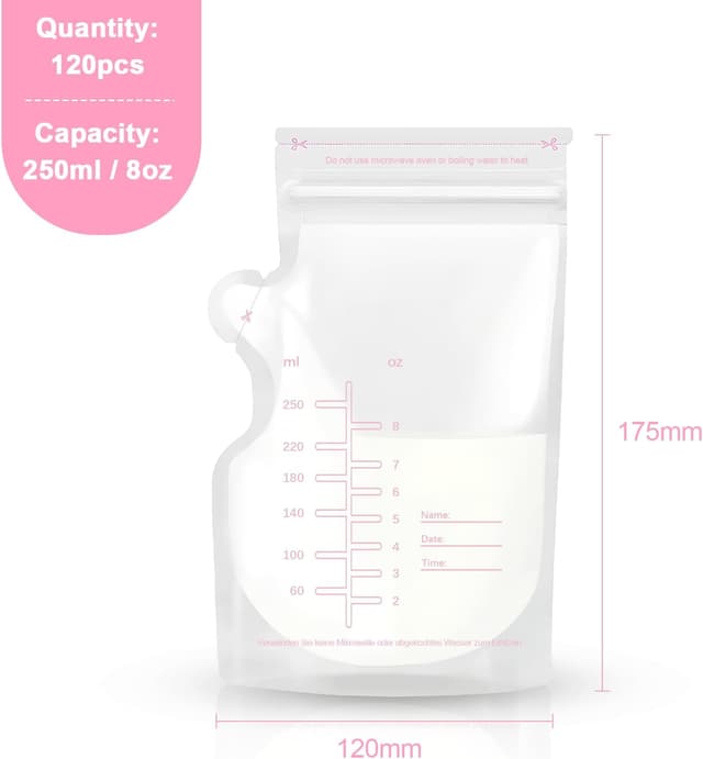 Thumbnail 1 de Sacchetti latte materno 250 ml 120 pezzi