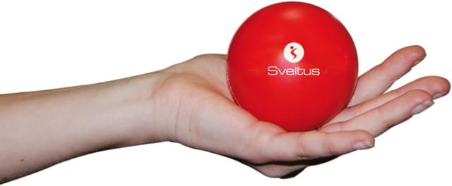 Detalle 2 de Sveltus Motorikball für Erwachsene (Unisex) 3er-Set – Memory-Schaum, 7 cm
