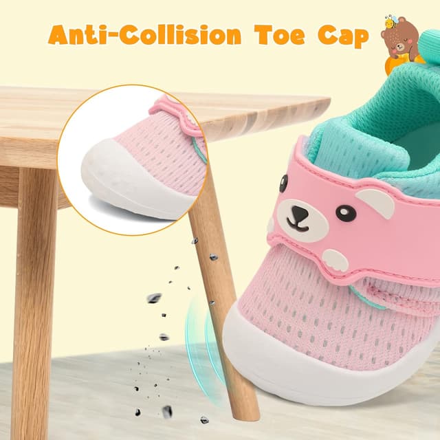 Thumbnail 5 de JOINFREE Baby Walking Wide Shoes 1st walkers