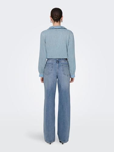 Detalle 1 de ONLY ONLHOPE EX HW Wide DNM ANA345 Jeans 25/32