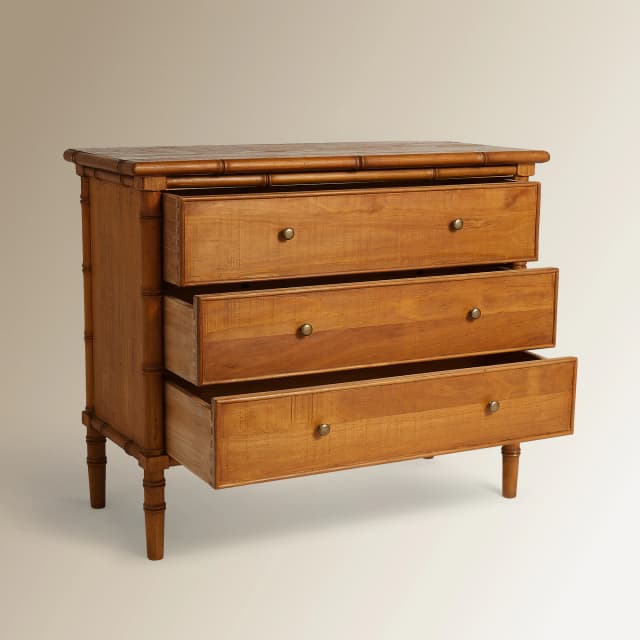 Thumbnail 4 de El Corte Inglés Bamboo cómoda 3 cajones 3 unidades