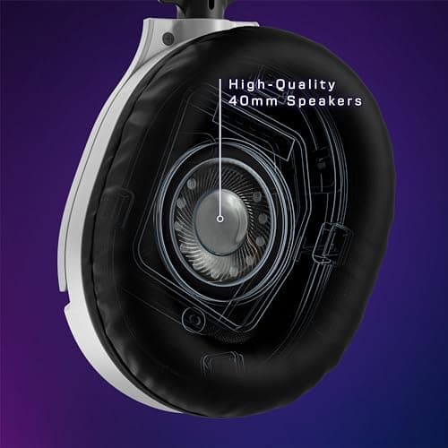 Detalle 2 de Turtle Beach Recon 70 Blanca 🌟 Auriculares para Juegos Multiplataforma