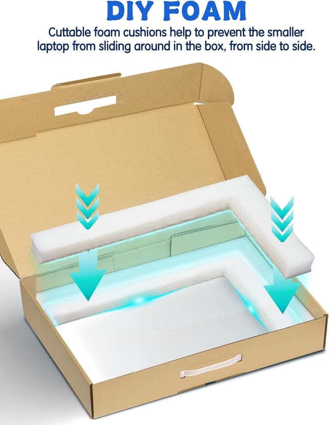 Thumbnail 3 de Yutrchey Laptop Versandkarton bis 17 Zoll