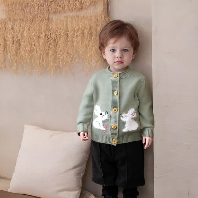 Detalle 2 de mimixiong Baby Toddler sweater jumpers