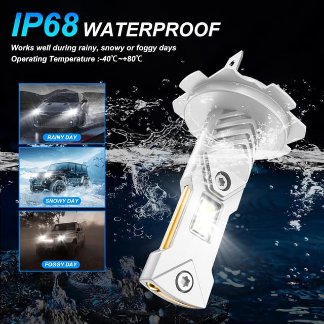 Thumbnail 5 de Sycreek H7 LED 22000LM 6500K lampadine auto e moto