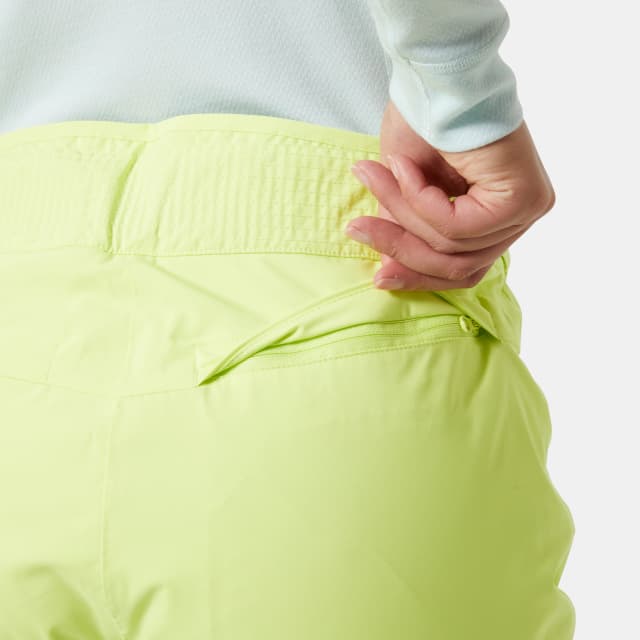 Detalle de Helly Hansen W LEGENDARY INSULATED PANT para mujer: pantalón de esquí aislante impermeable y transpirable