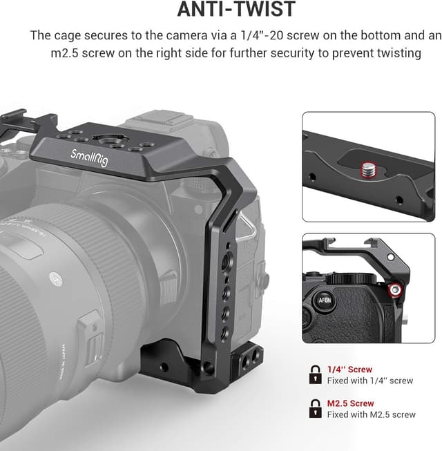 Detalle 2 de SMALLRIG S5 Kamerakäfig für Panasonic S5 – 2983