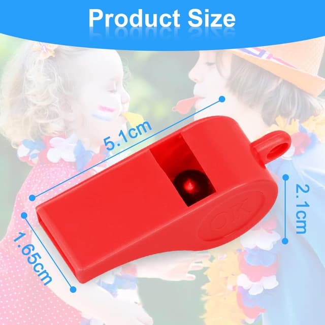 Detalle 2 de Vicloon fischietto sportivo 60 pezzi