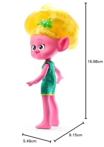 Thumbnail 6 de Mattel Trolls 3 Muñeca Viva pelo amarillo 🎎