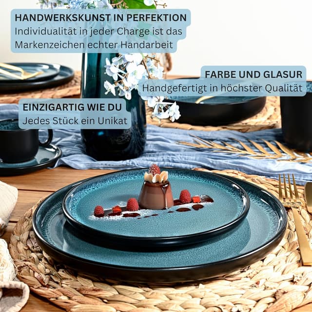 Thumbnail 4 de SÄNGER Vigo Dessertteller 6er Set Blau