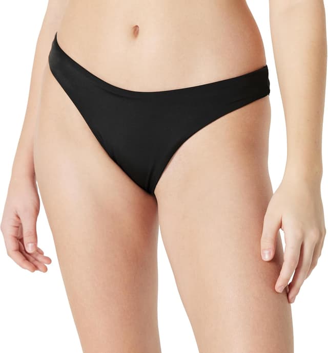 Detalle de Amazon Essentials Femme bas de bikini (pérnera haute) – bas de bain ajusté à séchage rapide
