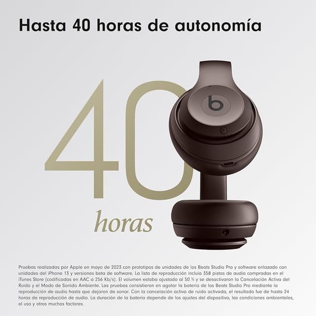 Thumbnail 2 de Beats Studio Pro Auriculares Bluetooth con Cancelación de Ruido